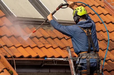 Démoussage et hydrofuge de toiture à Chépy